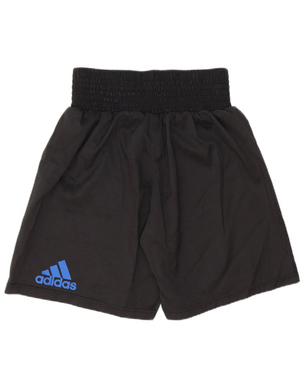 Adidas Short de sport de boxe pour homme Petit noir Polyester Sports