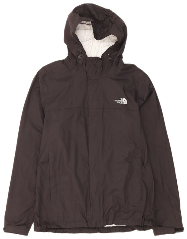 The North Face Veste de pluie à capuche pour homme UK 40 Large Noir