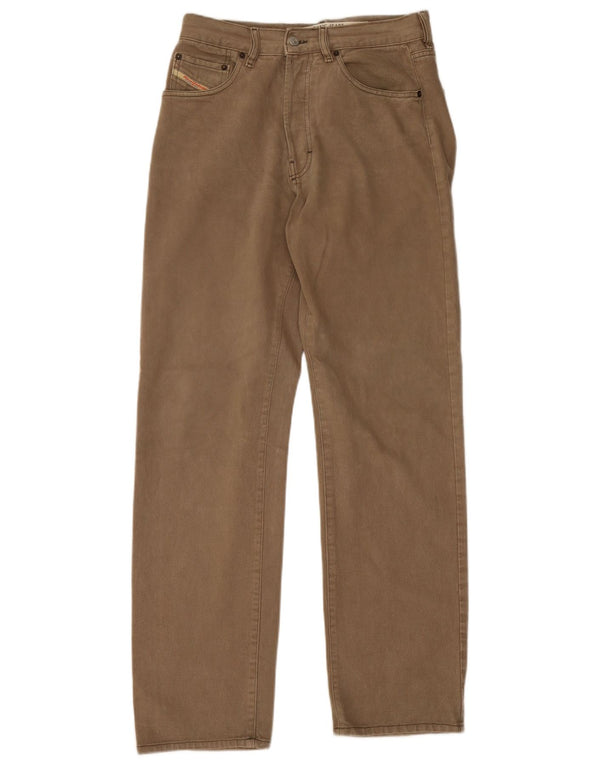 Diesel Jean droit homme W32 L33 marron coton