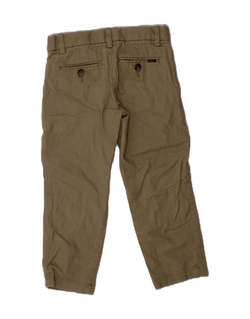 POLO RALPH LAUREN Boys Straight Chino Trousers 2-3 Years W20 L15 Beige Vintage Polo Ralph Lauren and Second-Hand Polo Ralph Lauren from Messina Hembry 