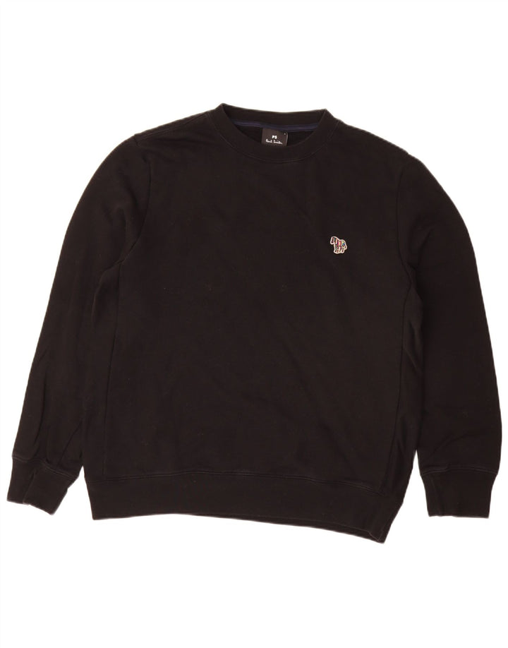 Paul Smith Sweat-shirt pour homme en coton noir Large