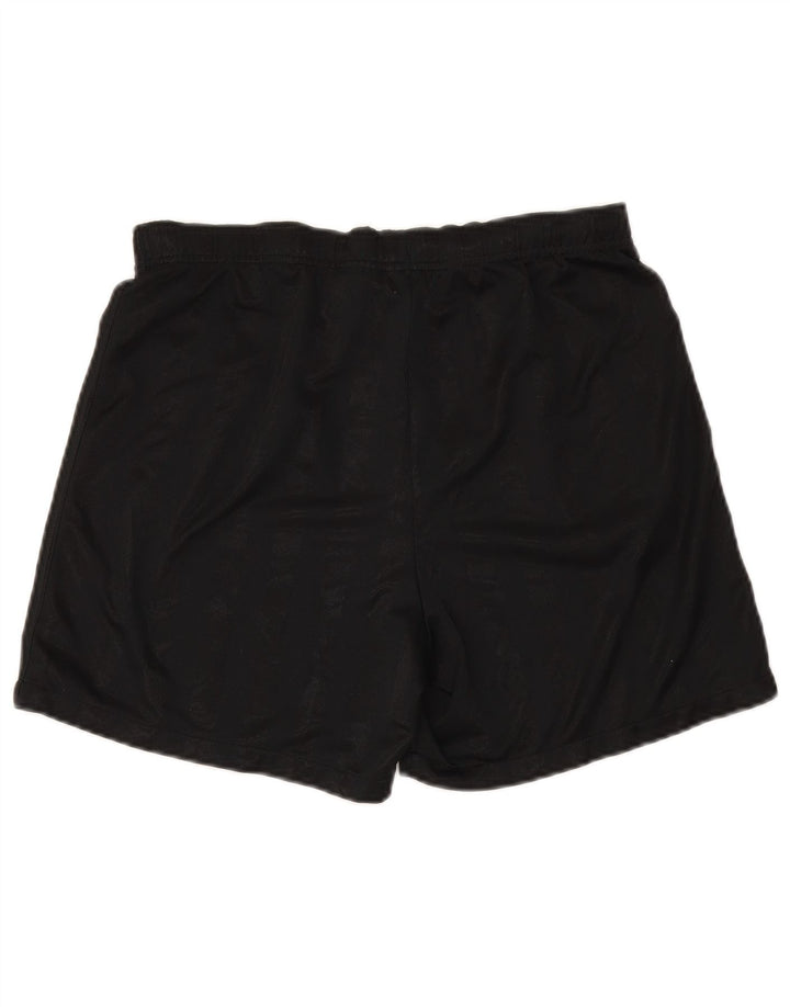 Nike Short de sport pour homme en polyester à fines rayures noires moyennes