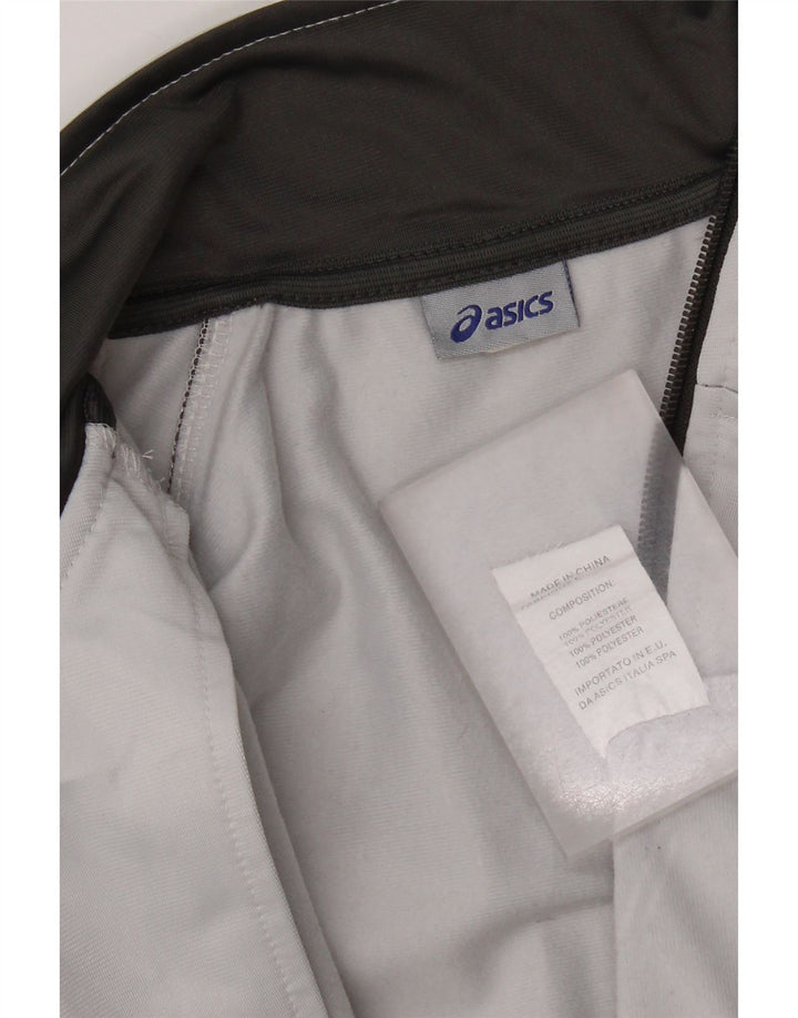 Asics Veste de survêtement pour femme UK 18 XL Gris Polyester