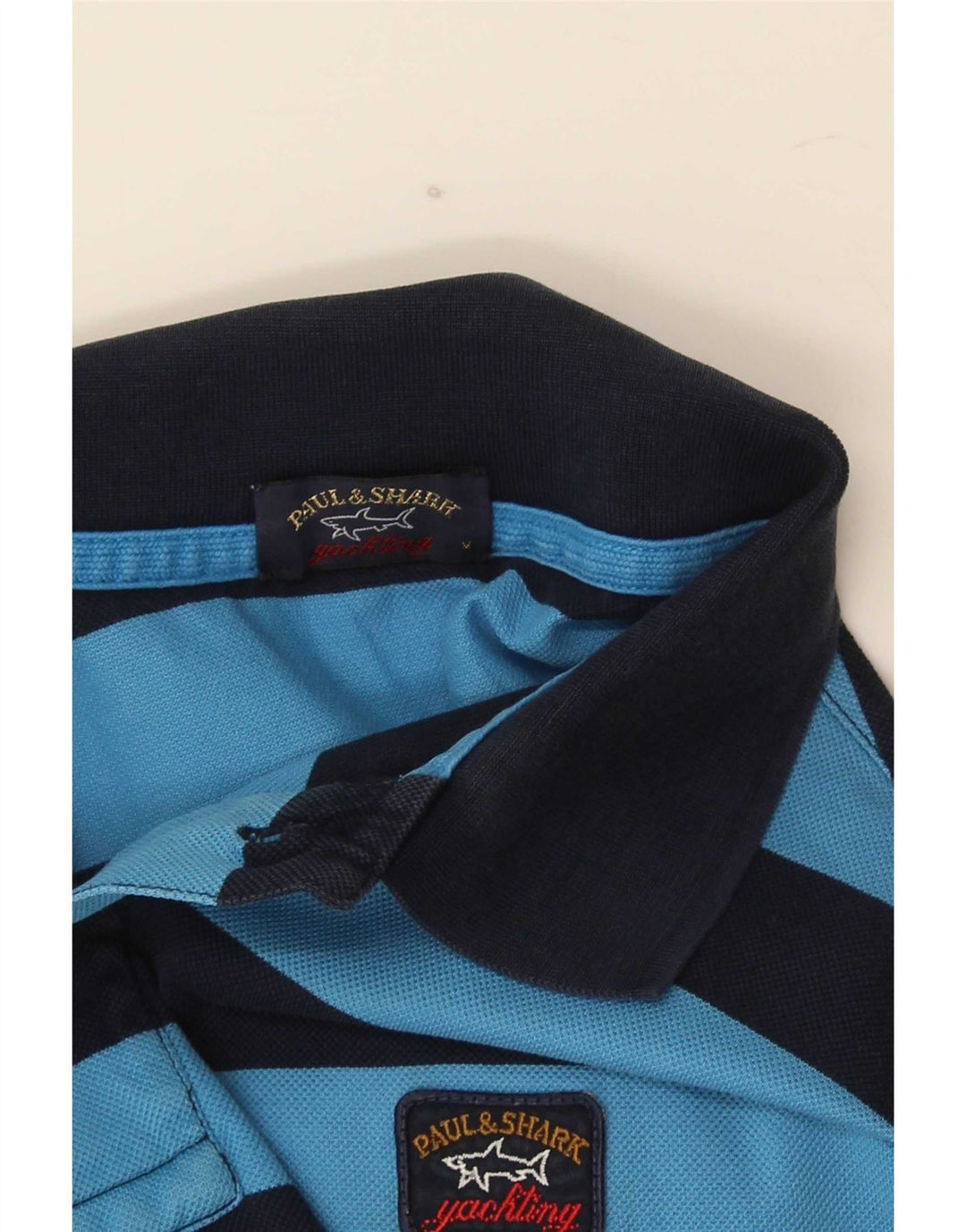 Paul & Shark Polo Homme Bleu Moyen Rayé