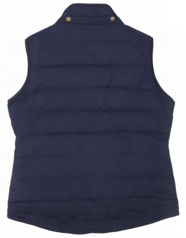 Fat Face Gilet rembourré pour femme UK 44 Large Bleu marine Polyester