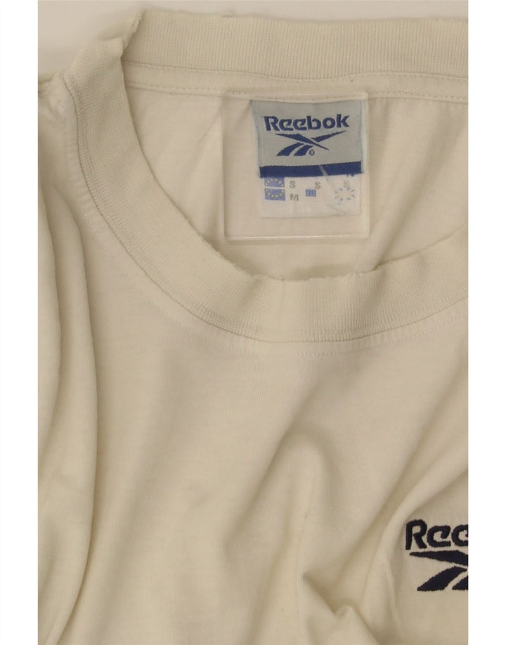 Reebok T-Shirt Loose Fit Homme Petit Blanc