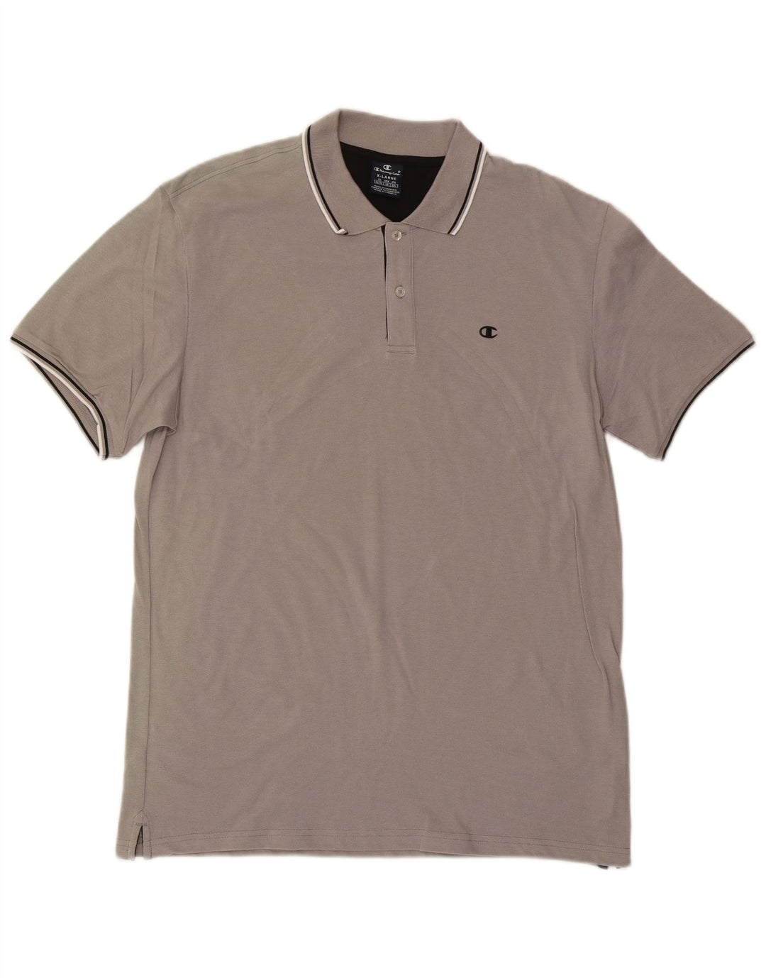 CHAMPION Polo Homme XL Gris Coton