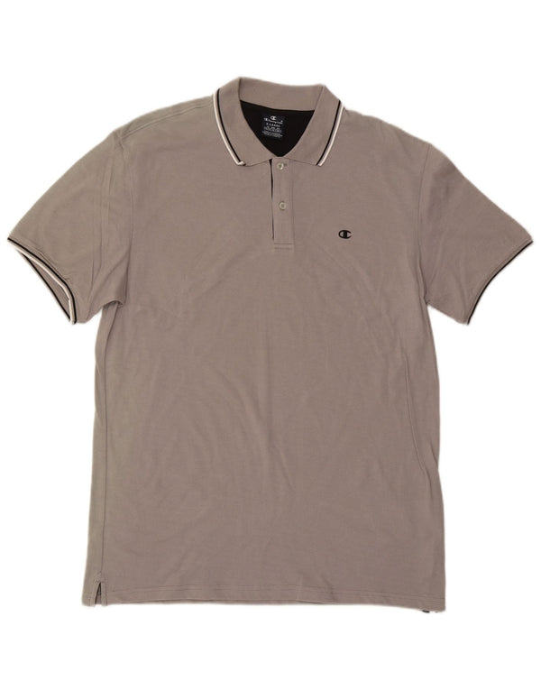 CHAMPION Polo Homme XL Gris Coton