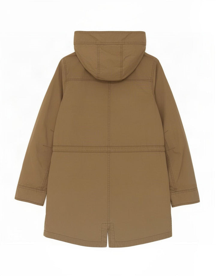 Roxy Parka à capuche pour femme UK 14 en coton kaki moyen