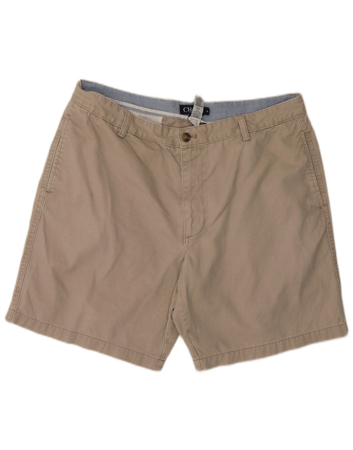 Chaps Short Chino Homme W38 XL Coton Beige