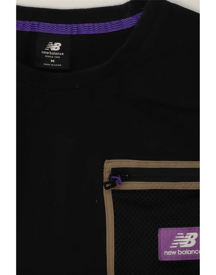 New Balance T-Shirt Homme Noir Moyen