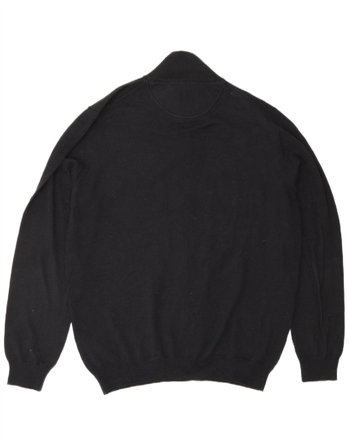 TRUSSARDI JEANS Pull Cardigan Homme 3XL Noir Laine