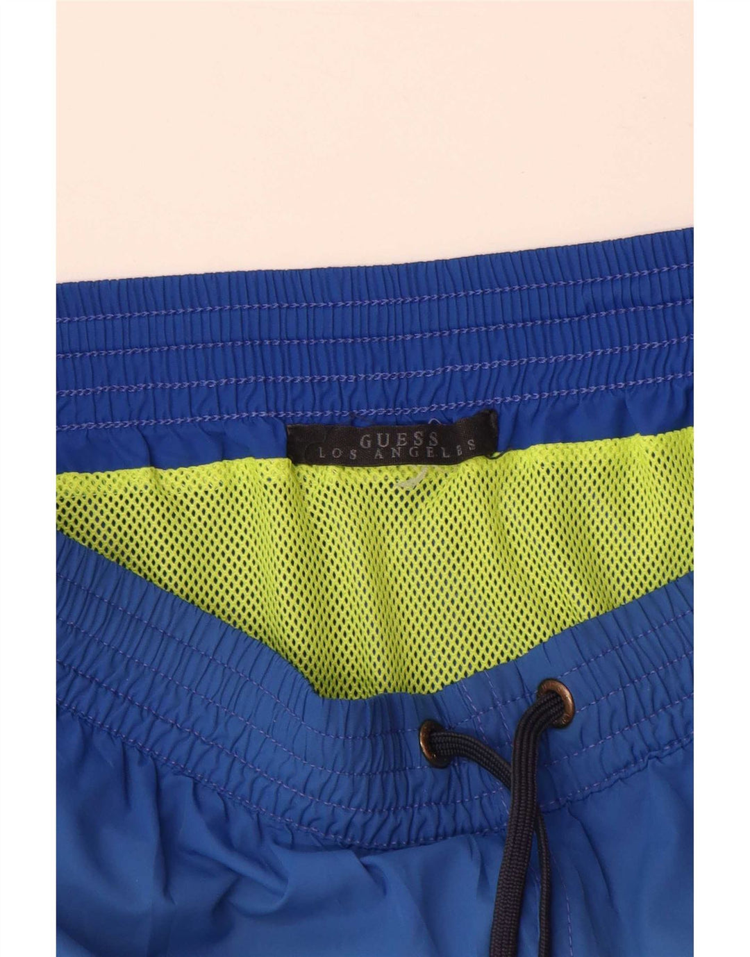 Guess Short de Bain Homme Petit Bleu