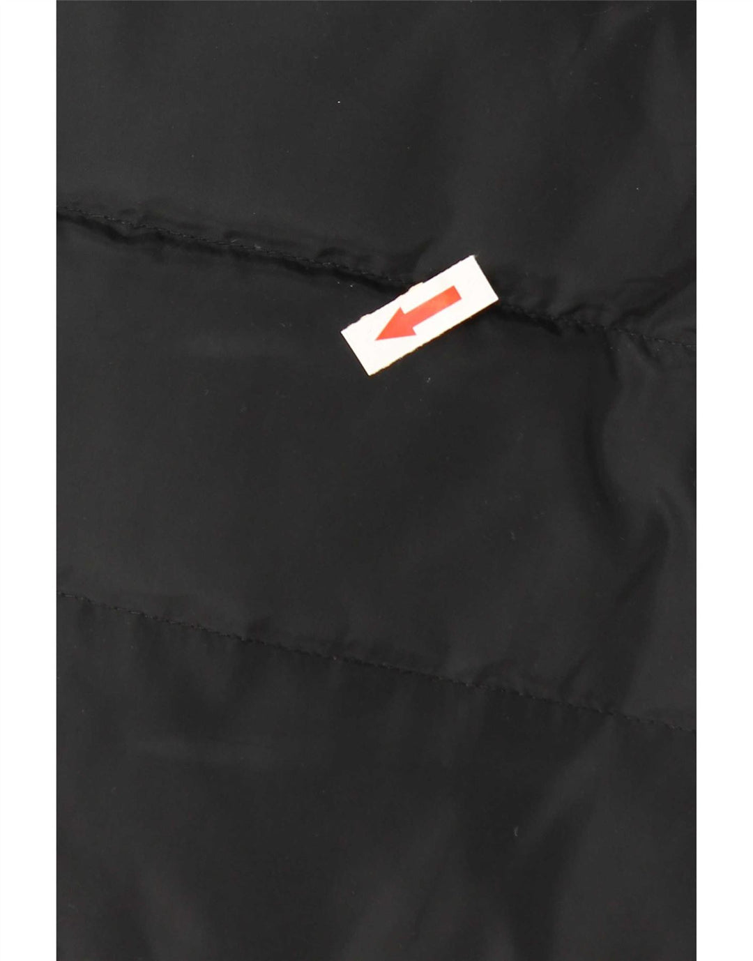 Armani Veste matelassée à capuche pour femme EU 44 XL Bleu marine Polyester