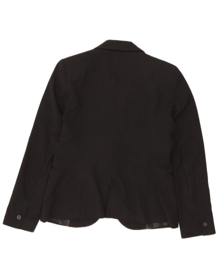 Zara Veste Blazer 1 Bouton Femme EU 38 Petit Noir