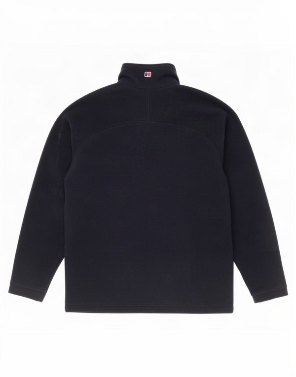 Berghaus Veste polaire doublée pour homme UK 40 Large Bleu marine Polyester