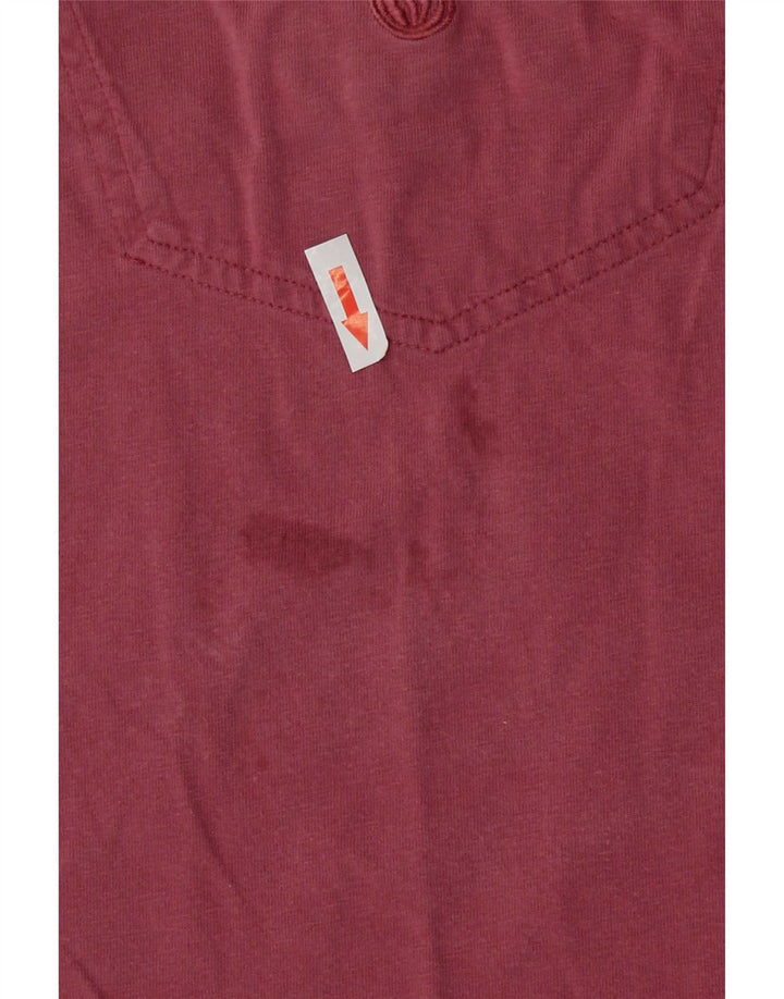 Fat Face T-Shirt Graphique Homme Grand Rouge Coton