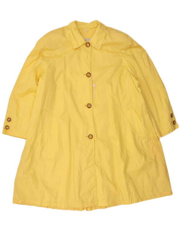 Incom Manteau imperméable surdimensionné pour femme EU 42 Large Jaune