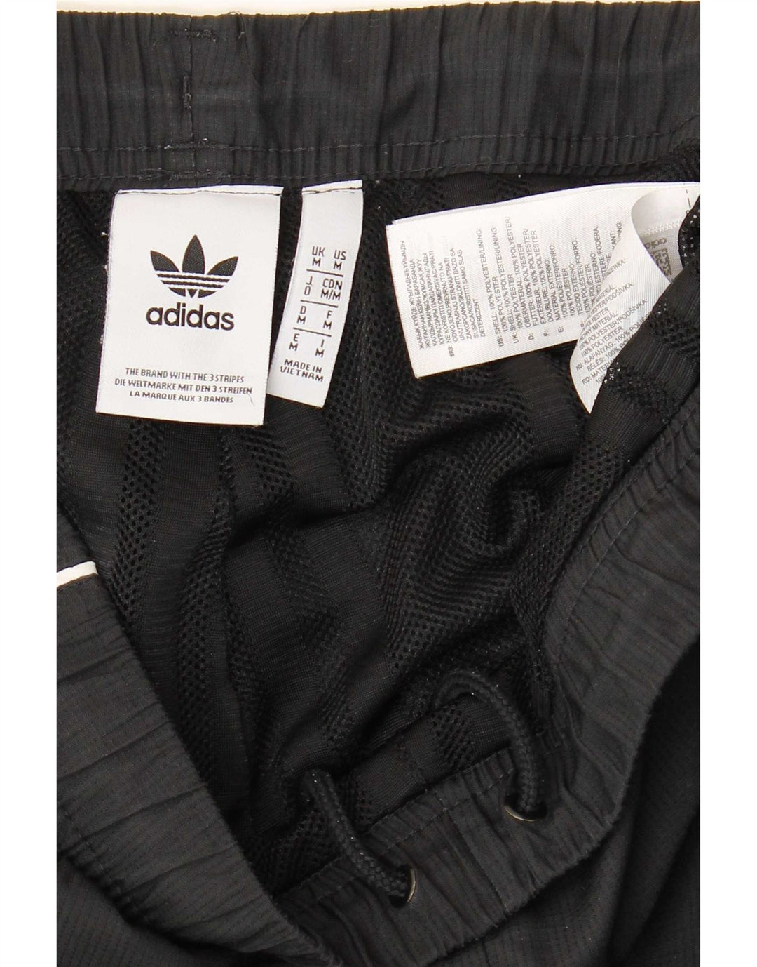 Adidas Pantalon de survêtement pour homme Pantalon de jogging Noir moyen Polyester