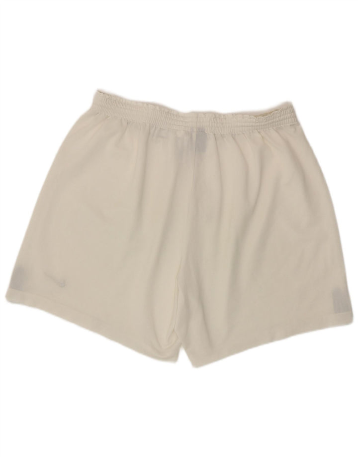 Nike Short de sport pour homme XL Blanc Polyester