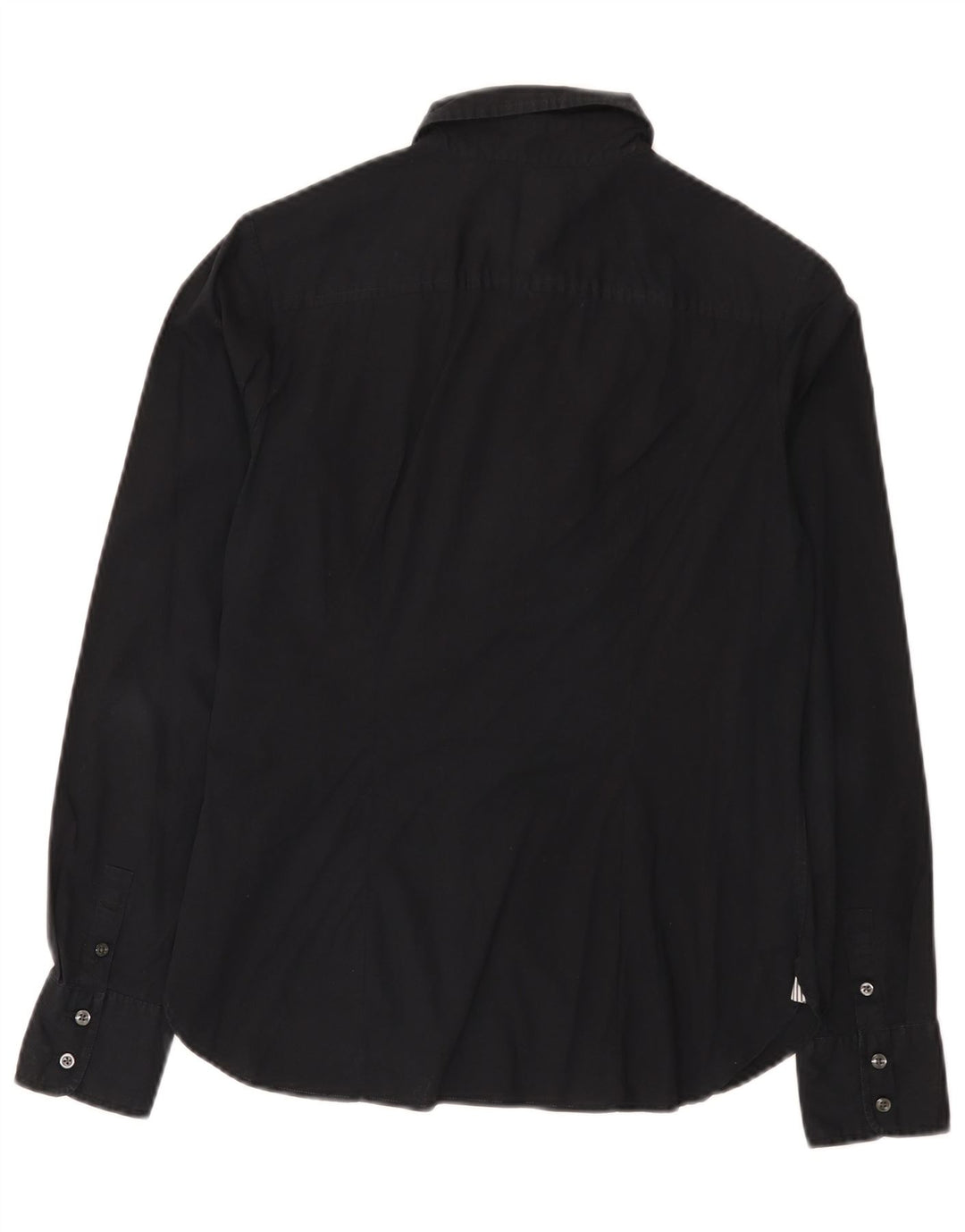 Tommy Hilfiger Chemise Femme US 6 Medium Noir Coton