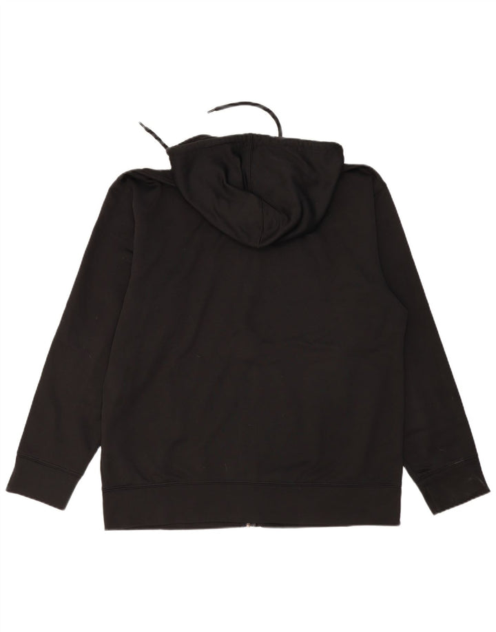 WRANGLER Pull à capuche zippé pour homme UK 42/44 Large Noir Polyester