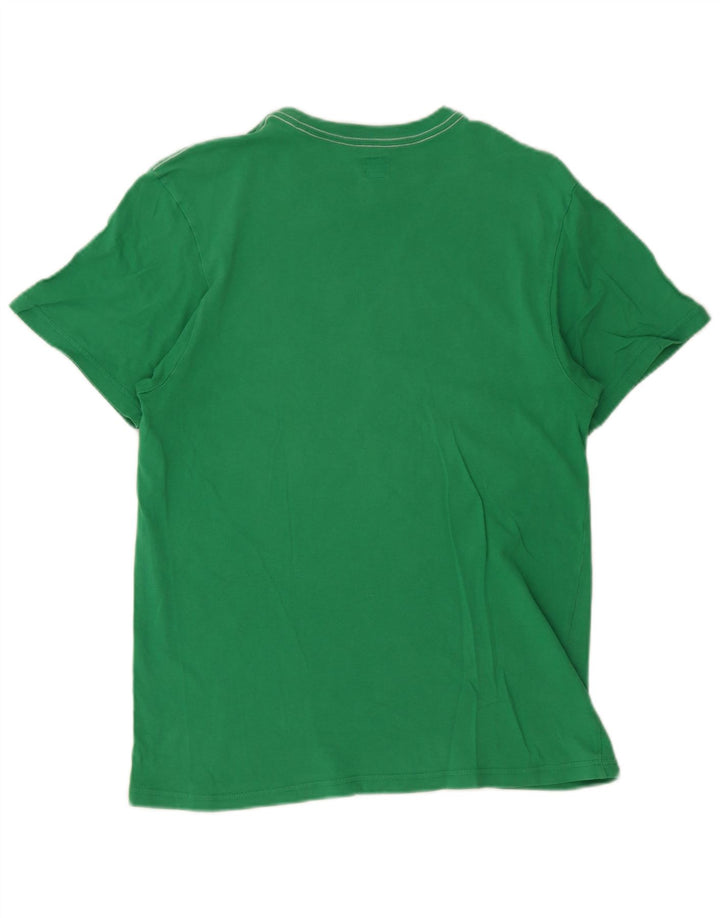 Adidas T-Shirt Graphique Homme Vert Moyen