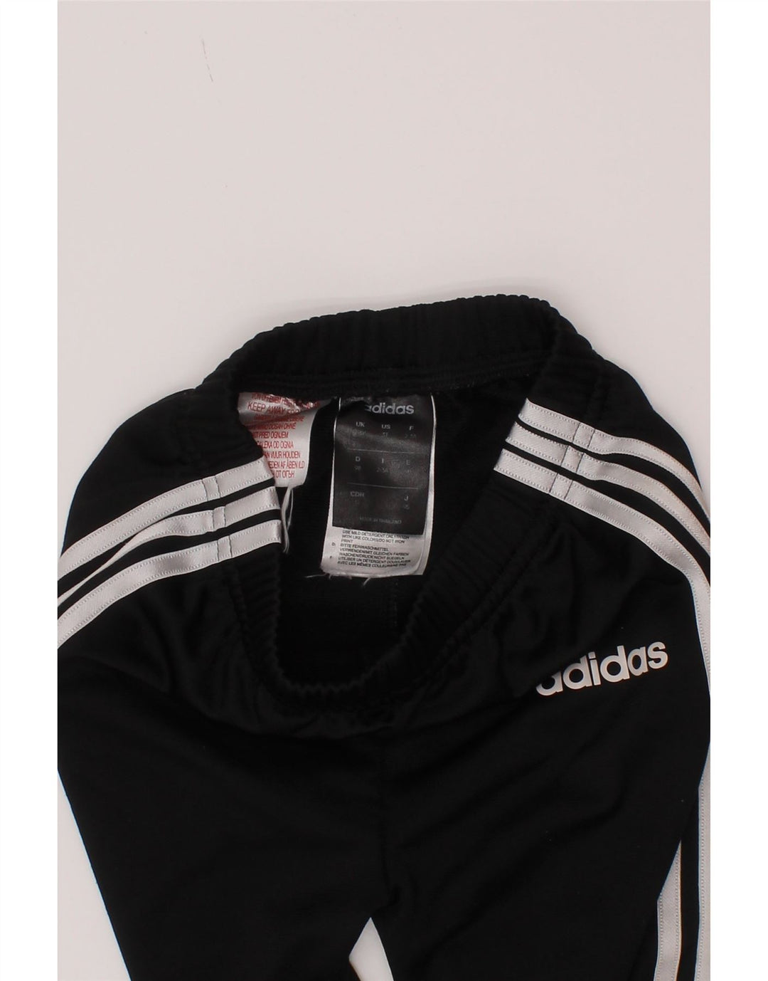 Adidas Pantalon de survêtement garçon Joggers 2-3 ans Noir Polyester
