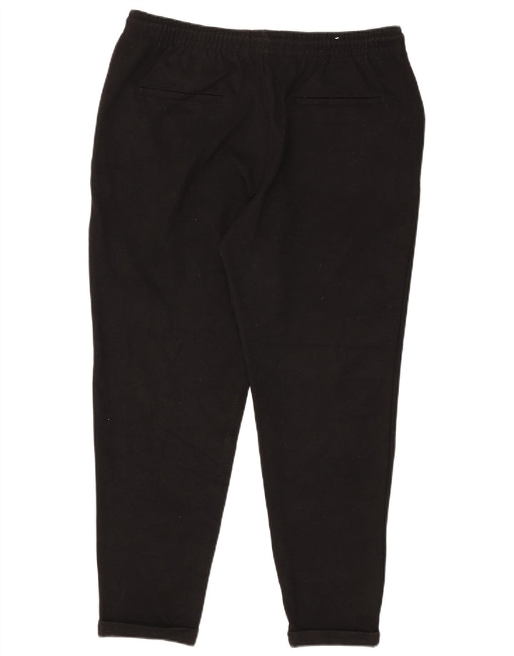 Zara Pantalon De Survêtement Homme XL Noir Polyester
