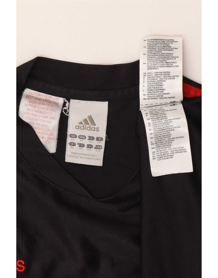 Adidas T-Shirt Homme Top XS Noir Polyester