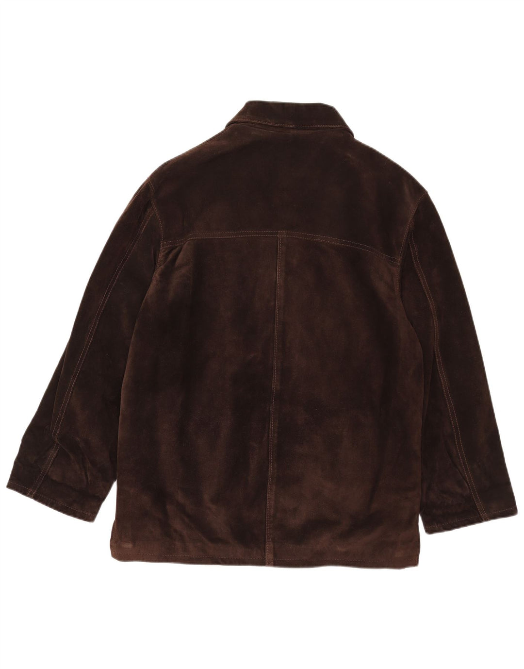 veste en daim homme vintage IT 44 XS Marron