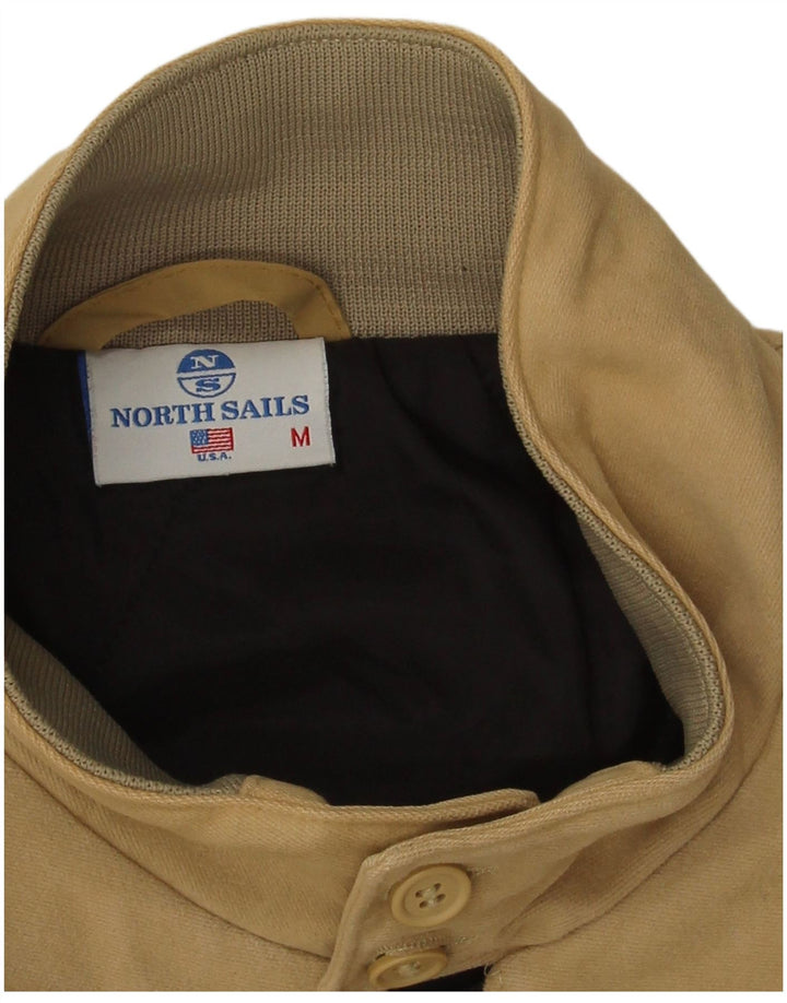 North Sails Veste Bomber Homme UK 38 Beige Moyen