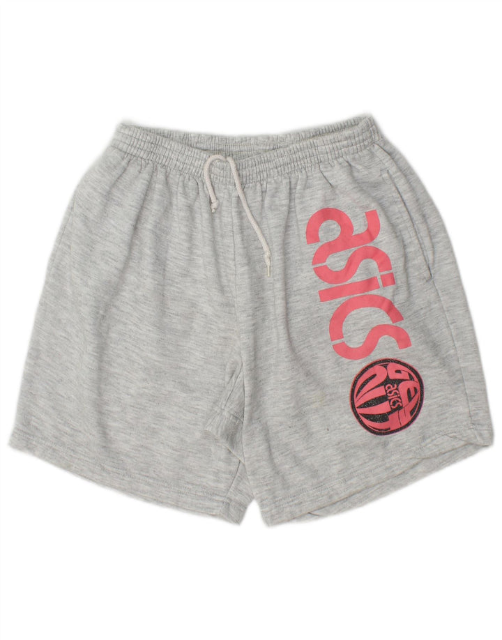 Asics Short de sport graphique homme petit gris polyester