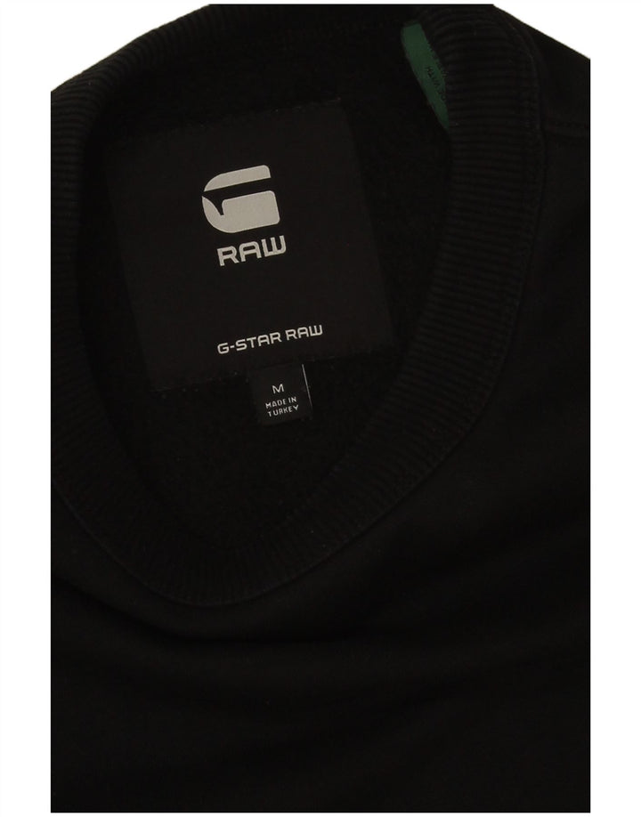 G-Star Pull Graphic Sweatshirt Homme Noir Moyen Coton