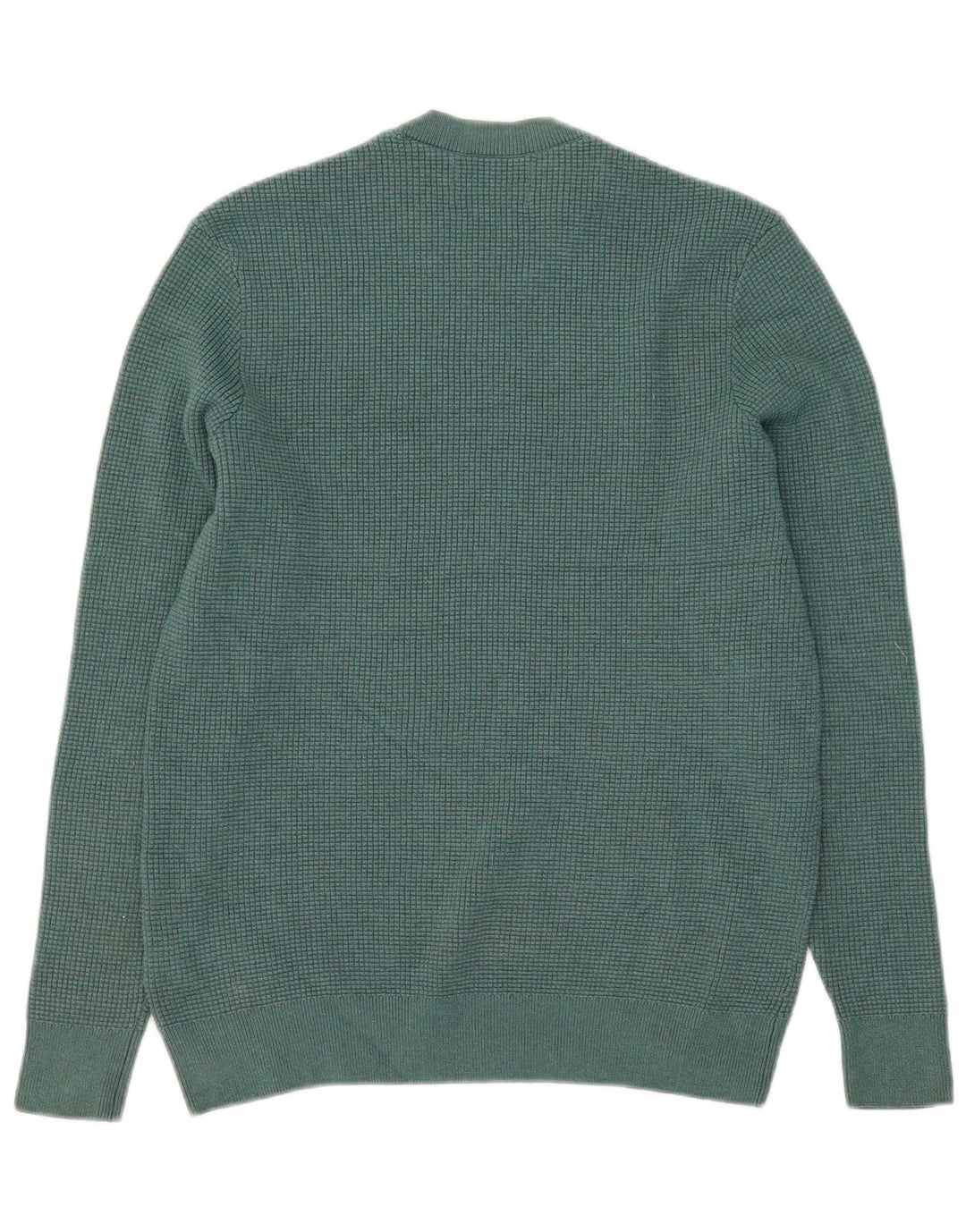 Marks & Spencer Pull à col rond pour homme en polyester vert moyen