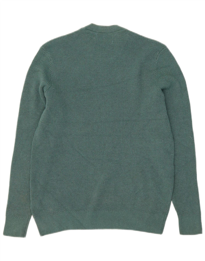 Marks & Spencer Pull à col rond pour homme en polyester vert moyen