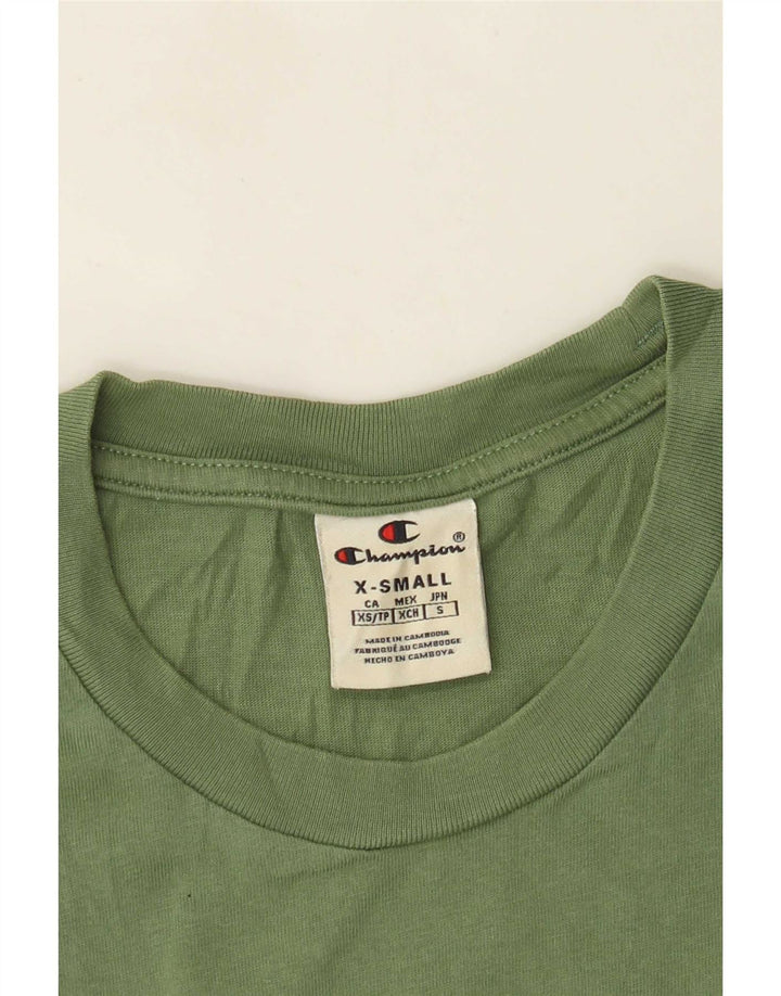 Champion T-Shirt Graphique Homme XS Vert