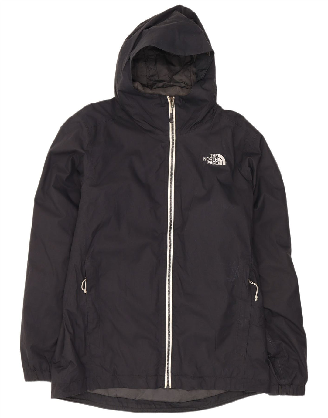 The North Face Veste coupe-vent à capuche pour homme UK 38 Medium Noir Polyester