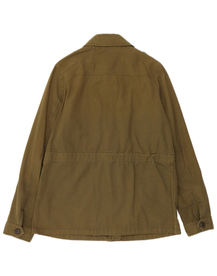 Fat Face Veste militaire pour femme UK 12 Medium Kaki Coton