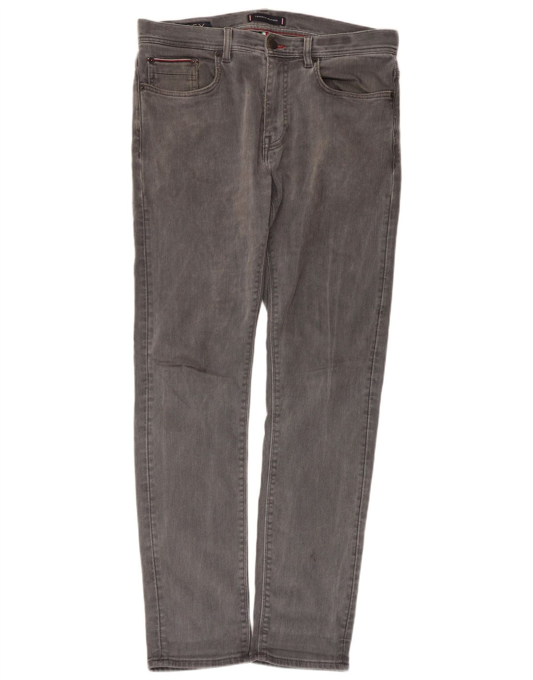 Tommy Hilfiger Jean Slim Bleecker Homme W32 L32 Gris Coton