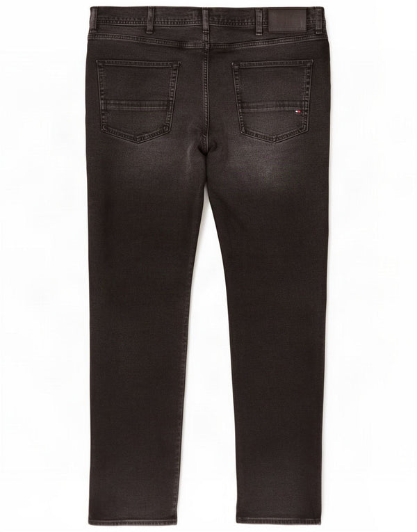 Tommy Hilfiger Mens Denton Straight Jeans W38 L32 Gris Coton