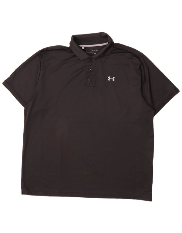Under Armour Polo Heat Gear Homme 2XL Noir