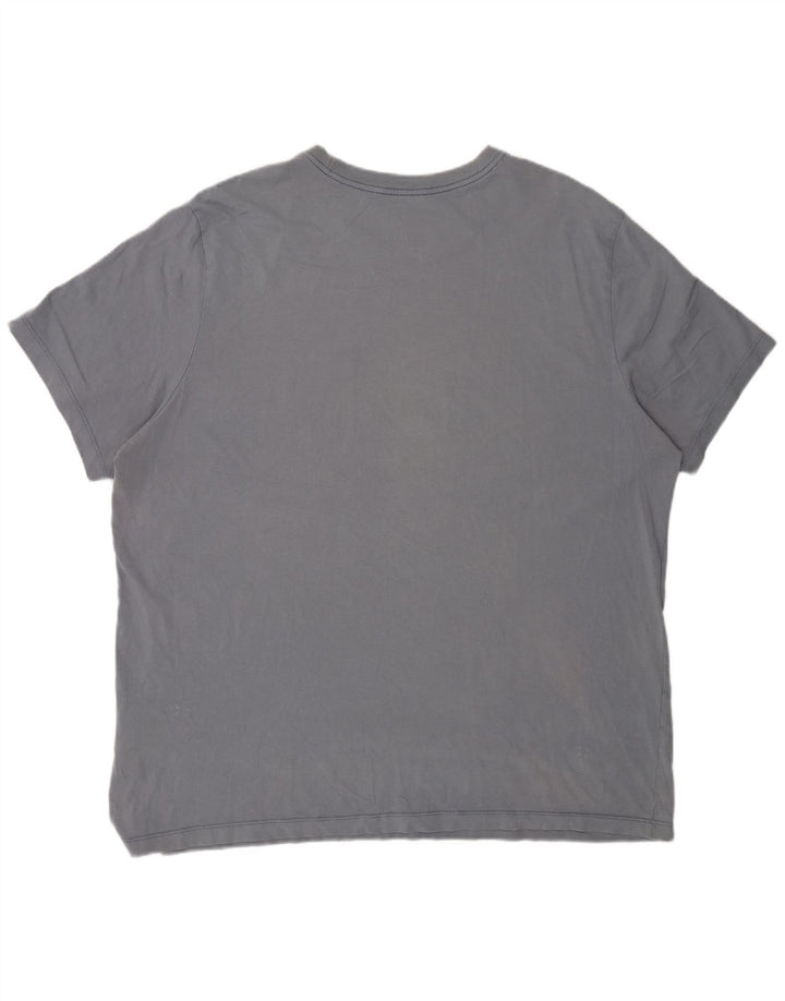 Nike T-shirt graphique pour homme 2XL Gris Coton