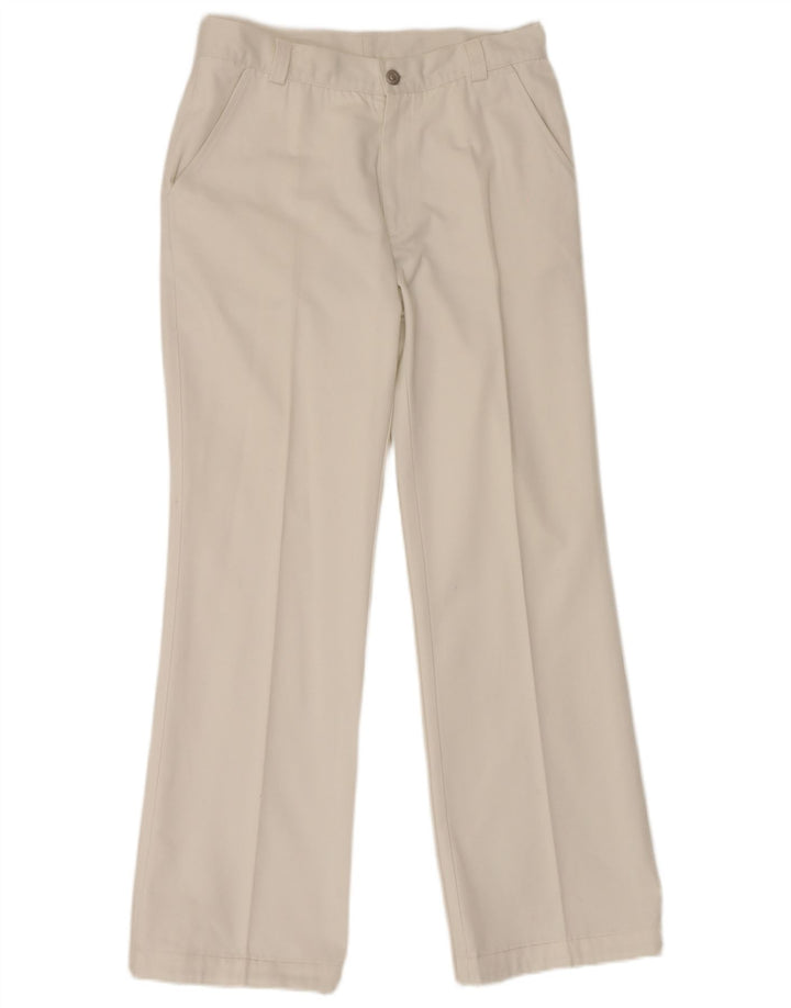 Pantalon Chino Droit Femme Energie W36 L33 Blanc Polyester