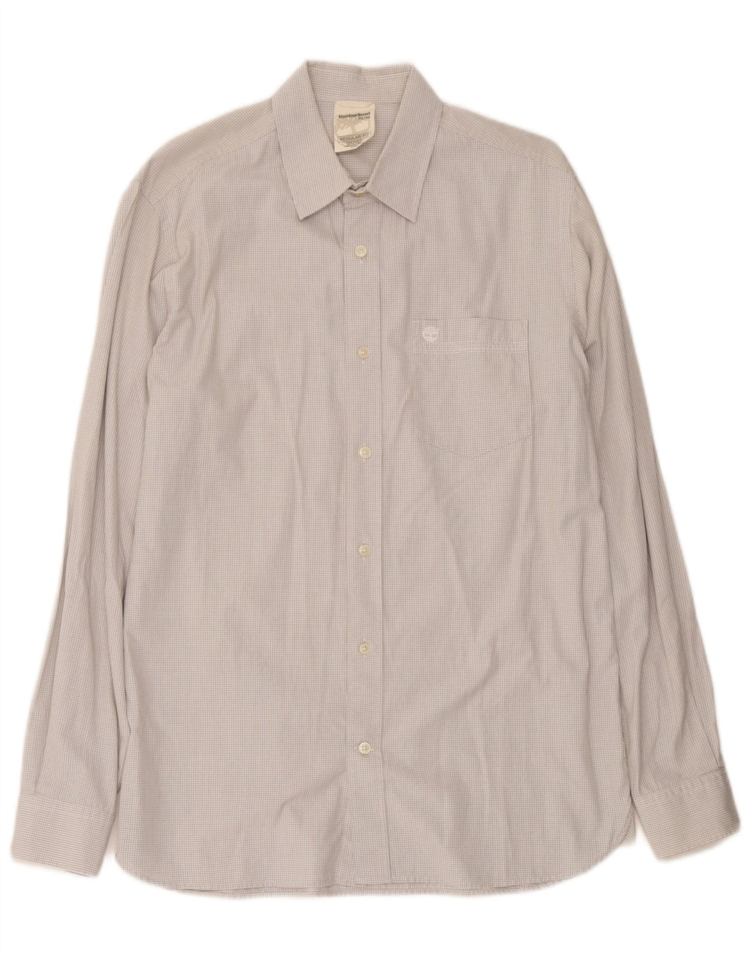 Timberland Chemise Regular Fit Homme Gris Moyen à Carreaux