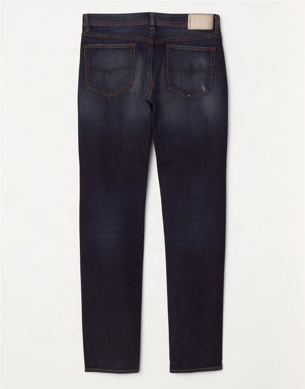 Diesel Homme Buster Regular Slim Fuselé Jean W32 L32 Bleu Marine Coton
