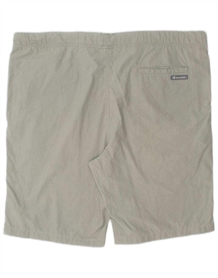 Champion Short Chino Homme Moyen W40 Gris Coton