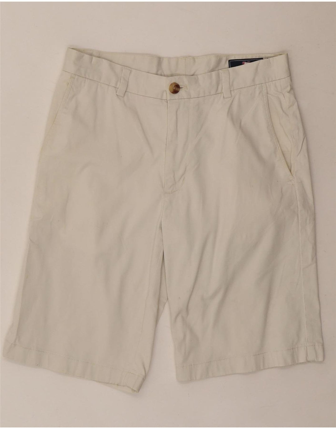 VINEYARD VINES Short Chino Homme W30 Coton Blanc Moyen