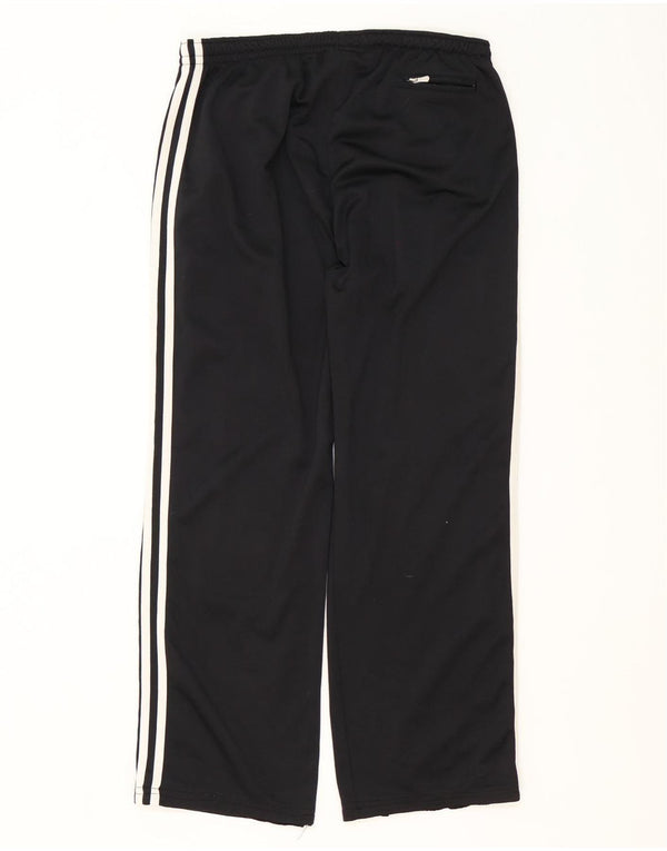 Adidas Pantalon de survêtement pour homme UK 40/42 Medium Noir Polyester