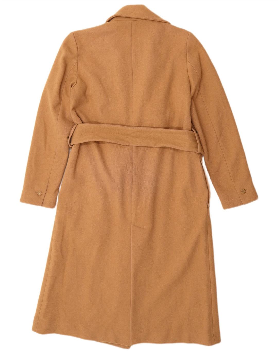 Massimo Dutti Manteau Femme EU 34 2XS Laine Beige